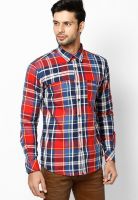 VOI Red Casual Shirt