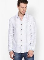 VOI White Casual Shirt