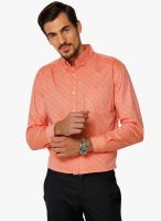 Yepme Orange Regular Fit Casual Shirt