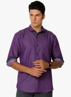 Yepme Purple Regular Fit Casual Shirt