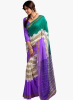 Apple Creation MULTICOLOURED PRINTED SAREE