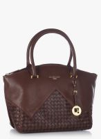 Da Milano Brown Leather Handbag