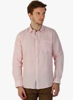 Duke Pink Regular Fit Casual Shirt