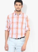 Izod Pink Casual Shirt