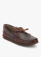 Knotty Derby Quoddy Brown Moccasins