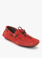 Knotty Derby Riddle Red Moccasins