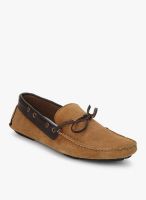 Knotty Derby Riddle Tan Moccasins