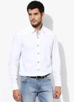 NU ECO White Casual Shirt