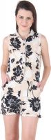 Ruhaan's Floral Print Women's Jumpsuit