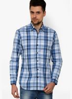 See Designs Checked Grey Casual Shirt