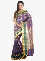 Sudarshan Silk Blue Printed Saree