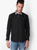 VARAH Black Party Wear Shirt