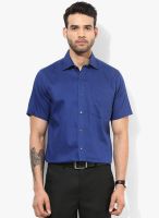 Van Heusen Blue Slim Fit Formal Shirt