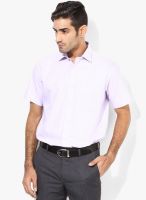 Van Heusen Lavender Slim Fit Formal Shirt