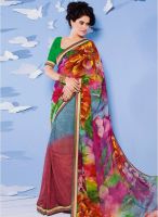 Vishal Multicoloured Printed Saree
