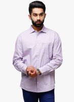 Yepme Purple Solid Regular Fit Casual Shirt