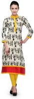 Youth Mantra Party Printed Women's Kurti(Multicolor)