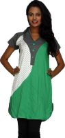 Zari Casual Solid Women's Kurti(Multicolor)