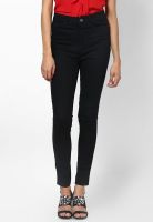 Allen Solly Black Solid Jeans