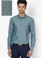 Arrow New York Green Formal Shirt (Snug)