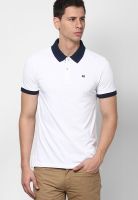 Arrow Sports White Polo T-Shirt