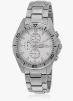 CITIZEN An3460-56A-Sor Silver/White Chronograph Watch