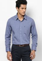 Canary London Blue Slim Fit Formal Shirt