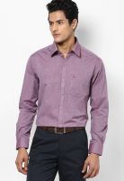 Canary London Purple Slim Fit Formal Shirt