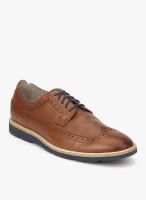 Clarks Gambeson Limit Tan Derby Brogue Lifestyle Shoes