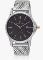 Daniel Klein Dk10590-2 Silver/Brown Analog Watch