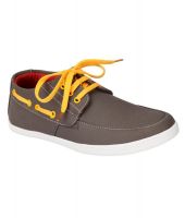 Drivn Gray Sneaker Shoes