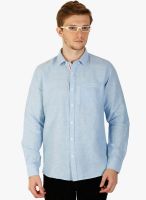 Duke Blue Regular Fit Casual Shirt