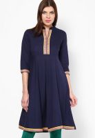 Entropy Blue Kurta