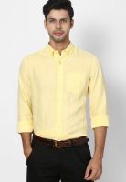 Gant Yellow Formal Shirt(Fitted)