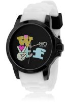 Gio Collection Gio-Wtf-01 White/Black Analog Watch