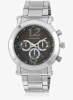 Giordano P9032-N Silver/Black Analog Watch