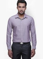 Globus Solid Lilac Formal Shirt