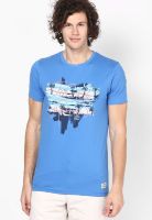 Jack & Jones Blue Crew Neck T Shirt