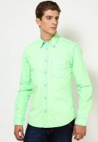 Jack & Jones Green Casual Shirts