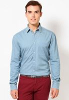 Jack & Jones Spring Denim Shirt L Blue Casual Shirts