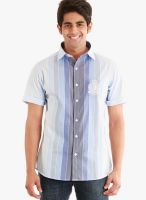 Jogur Blue Casual Shirts