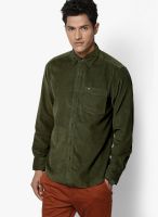 Lee Olive Corduroy Shirt