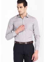 Mark Taylor Grey Formal Shirt