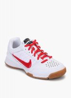 Nike Court Shuttle V White Tennis Shoes