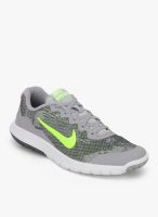 Nike Flex Experience 4 Print (Gs) Grey Running Shoes