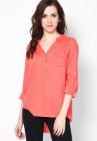 Only Orange Full Sleeves Shirt