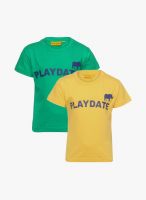 Playdate Pack Of 2 Multicoloured T-Shirts