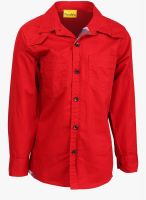 Playdate Red Casual Shirt