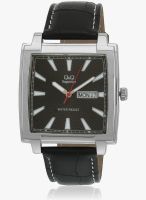 Q&Q S210-302Y Black/Black Analog Watch