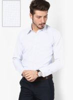 Raymond Blue Contemporary Fit Formal Shirt